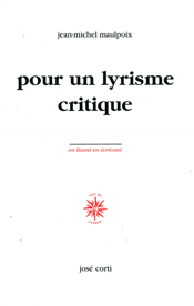 Pour un lyrisme critique