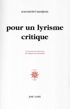 Pour un lyrisme critique